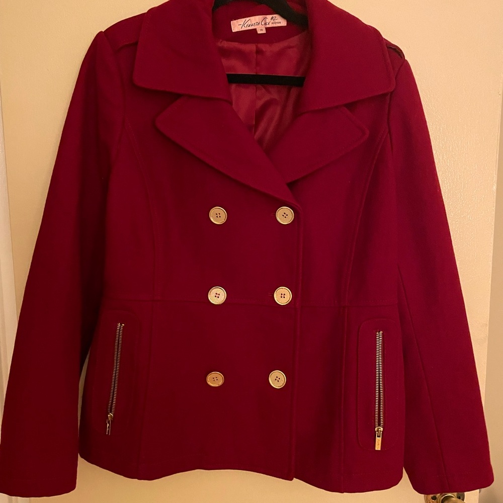 Kenneth Cole Double Breasted Pea coat